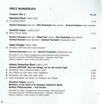 6CD/Box Set Johann Sebastian Bach: A Poet Among Tenors LTD