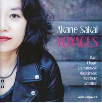 CD Johann Sebastian Bach: Akane Sakai - Voyages