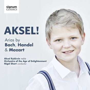 CD Aksel Rykkvin: Arias By Bach, Handel & Mozart