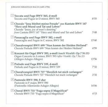 CD Johann Sebastian Bach: Organ Masterworks