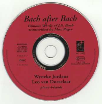 CD Johann Sebastian Bach: Bach After Bach