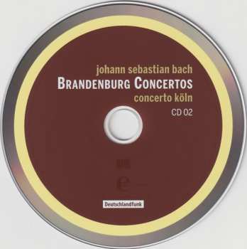 2CD Johann Sebastian Bach: Brandenburg Concertos
