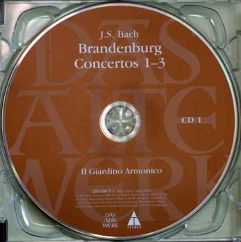 2CD Johann Sebastian Bach: Brandenburg Concertos 1 - 6