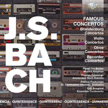 5CD Johann Sebastian Bach: Brandenburgische Konzerte Nr.1-6