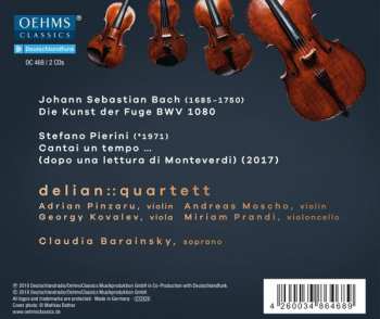 2CD Johann Sebastian Bach: Cantai (Die Kunst Der Fuge / Cantai Un Tempo)