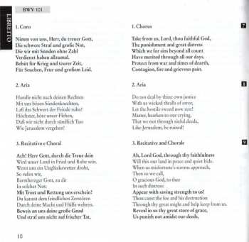 CD Johann Sebastian Bach: Cantatas BWV 100-102