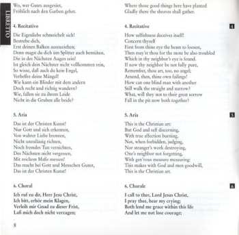 CD Johann Sebastian Bach: Cantatas BWV 185-187