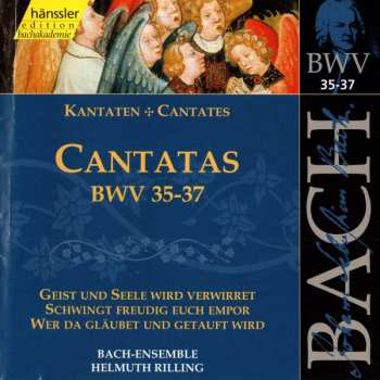 Album Johann Sebastian Bach: Cantatas BWV 35-37