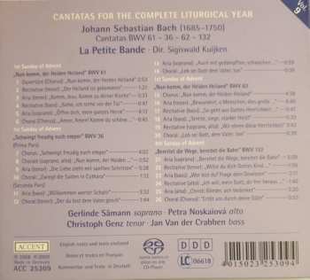 SACD Johann Sebastian Bach: Cantatas BWV 61 - 36 - 62 - 132 ›Nun Komm, Der Heiden Heiland‹
