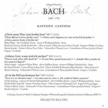 CD Johann Sebastian Bach: Cantatas BWV 7-9