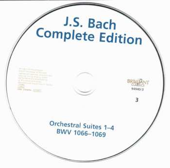 142CD/Box Set Johann Sebastian Bach: Complete Edition · Gesamtwerk · L'Œuvre Intégrale