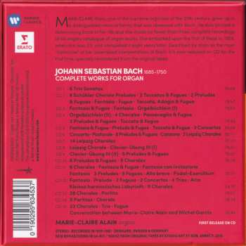 15CD/Box Set Johann Sebastian Bach: Complete Works For Organ