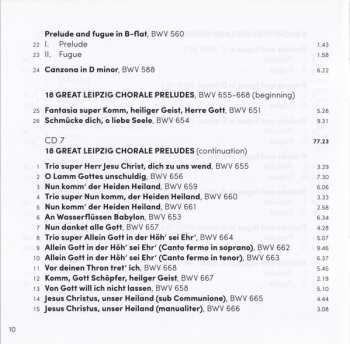 15CD/Box Set Johann Sebastian Bach: Complete Works For Organ