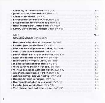 15CD/Box Set Johann Sebastian Bach: Complete Works For Organ