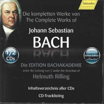 172CD/Box Set Johann Sebastian Bach: Die Kompletten Werke Von Johann Sebastian Bach (Edition Bachakademie)
