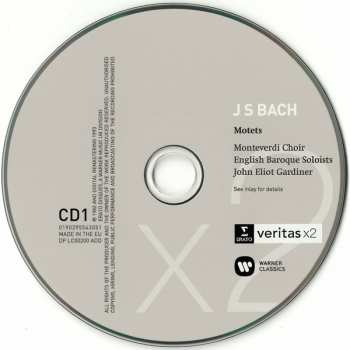 2CD Johann Sebastian Bach: Motets