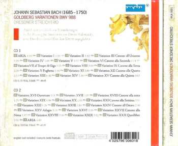 2CD Johann Sebastian Bach: Goldberg Variationen