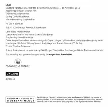 CD Johann Sebastian Bach: Goldberg Variations
