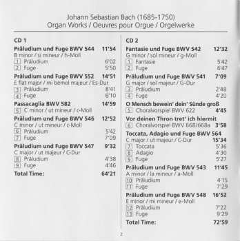 2CD Johann Sebastian Bach: Organ Works