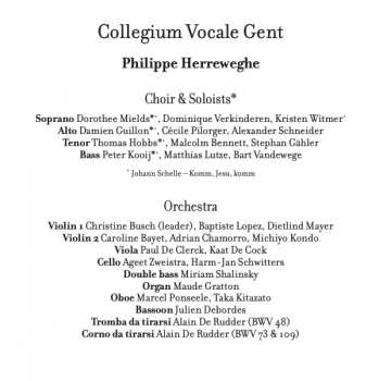CD Johann Sebastian Bach: Ich Elender Mensch - Leipzig Cantatas