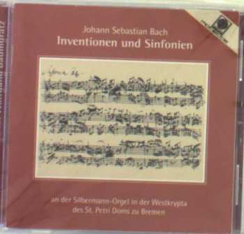 CD Johann Sebastian Bach: Inventionen & Sinfonias Bwv 772-801