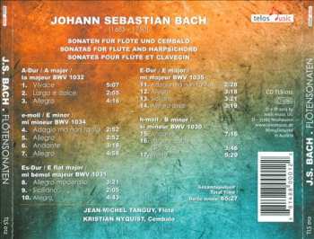 CD Johann Sebastian Bach: Sonaten Für Flöte Und Cembalo 