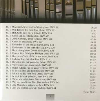 CD Johann Sebastian Bach: Orgelbüchlein