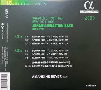 2CD Johann Sebastian Bach: Bach Sonates Et Partitas, BWV 1001-1006