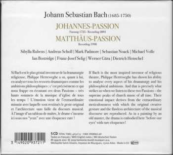 5CD/Box Set Johann Sebastian Bach: Johannes-Passion • Matthäus-Passion