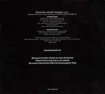 5CD/Box Set Johann Sebastian Bach: Johannes-Passion • Matthäus-Passion