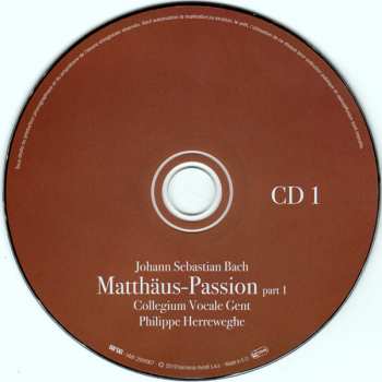 5CD/Box Set Johann Sebastian Bach: Johannes-Passion • Matthäus-Passion
