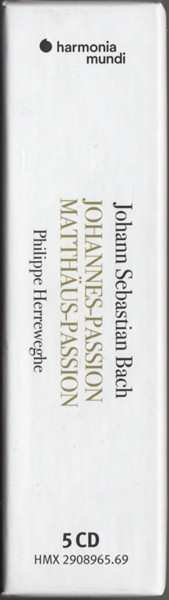 5CD/Box Set Johann Sebastian Bach: Johannes-Passion • Matthäus-Passion