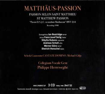 5CD/Box Set Johann Sebastian Bach: Johannes-Passion • Matthäus-Passion