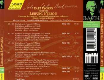 CD Johann Sebastian Bach: Late Works From The Leipzig Period