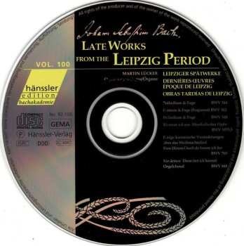 CD Johann Sebastian Bach: Late Works From The Leipzig Period
