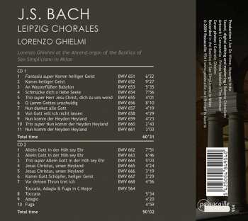 2CD Johann Sebastian Bach: Leipzig Chorales