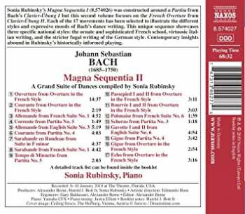 CD Johann Sebastian Bach: Magna Sequentia II - A Grand Suite Of Dances