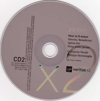 2CD Johann Sebastian Bach: Mass In B Minor