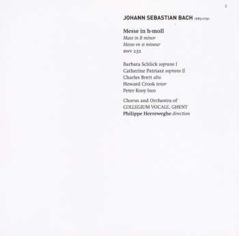 2CD Johann Sebastian Bach: Mass In B Minor