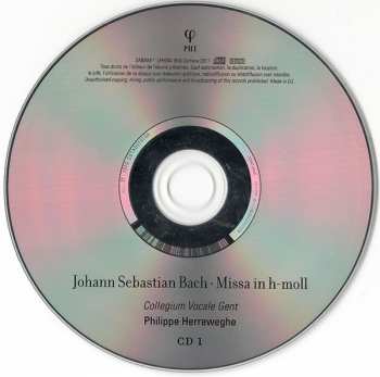 2CD Johann Sebastian Bach: Missa In H-Moll BWV 232