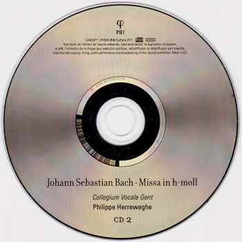 2CD Johann Sebastian Bach: Missa In H-Moll BWV 232