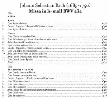 2CD Johann Sebastian Bach: Missa In H-Moll BWV 232