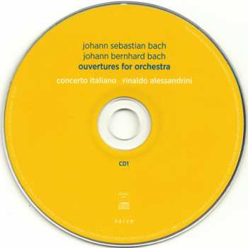 2CD Johann Sebastian Bach: Ouvertures For Orchestra