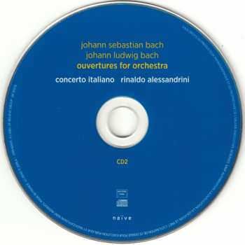 2CD Johann Sebastian Bach: Ouvertures For Orchestra