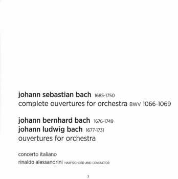2CD Johann Sebastian Bach: Ouvertures For Orchestra