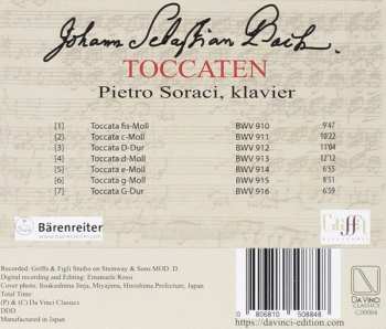 CD Johann Sebastian Bach: Sämtliche Klavierwerke I - Toccaten