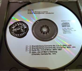 CD Johann Sebastian Bach: Brandenburg Concertos Nos. 5-6 / Suite No. 2 