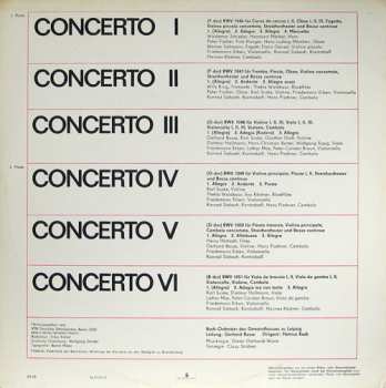 2LP Johann Sebastian Bach: Sechs Brandenburgische Konzerte