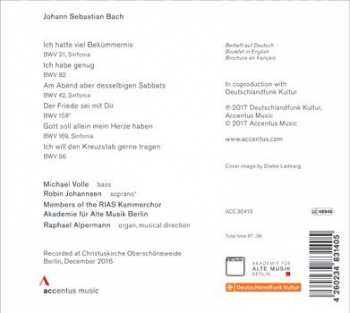 CD Johann Sebastian Bach: Solo Cantatas For Bass