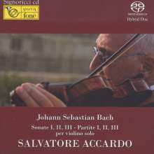 CD/SACD Johann Sebastian Bach: Sonaten & Partiten Für Violine Bwv 1001-1006